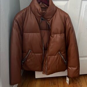 Levi's Brown Puffer Jacket